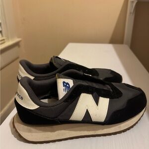 New Balance Black and White Sneakers